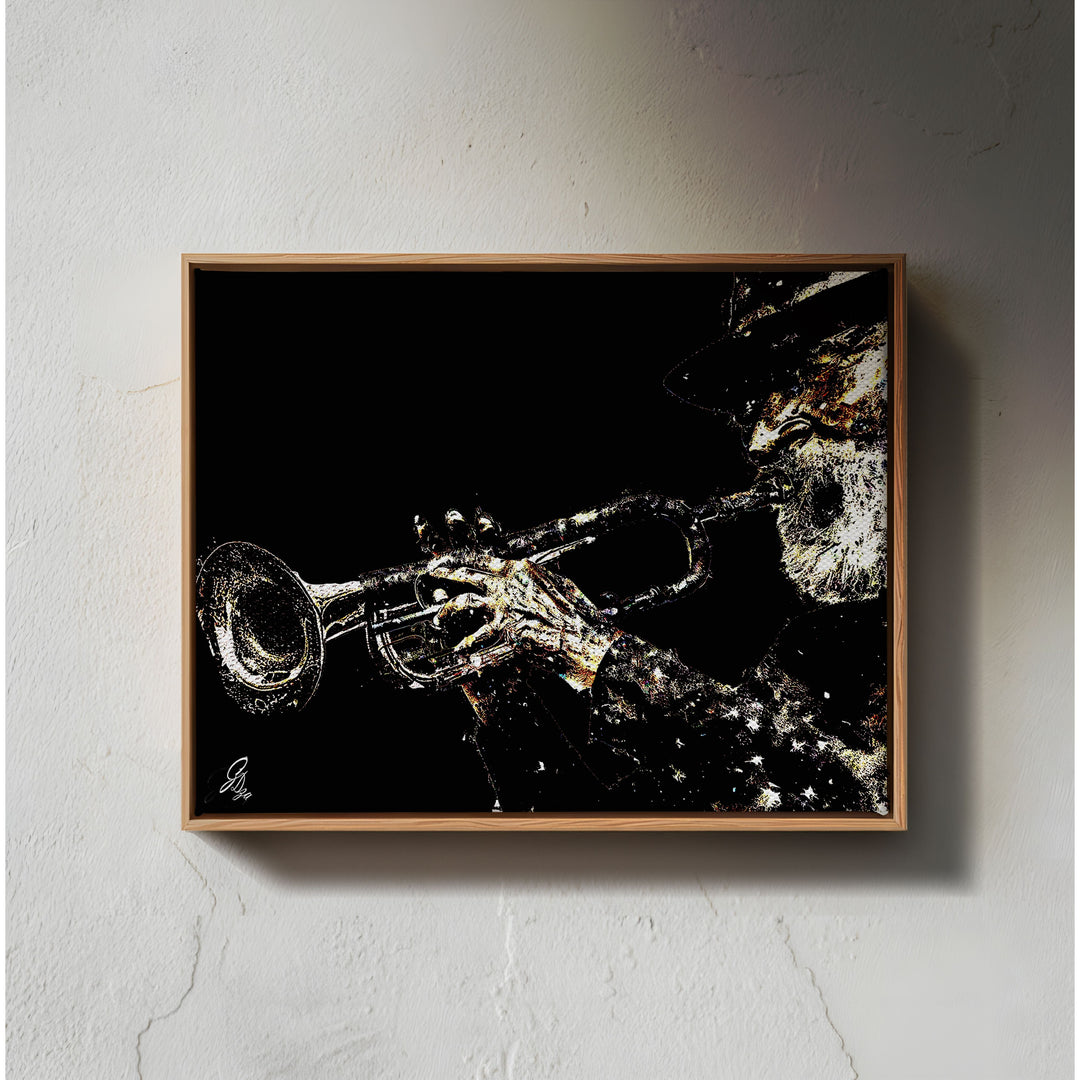 Ashes 2 Ashes Music Wall Art Canvas Print Front View Floating Frame