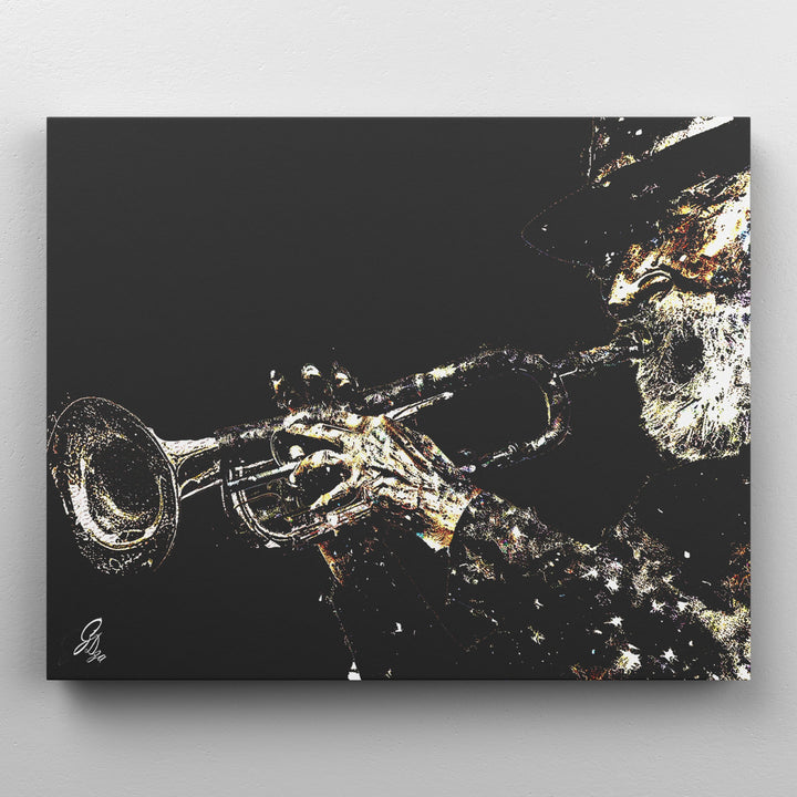Ashes 2 Ashes Music Wall Art Canvas Print Front View Wrapped