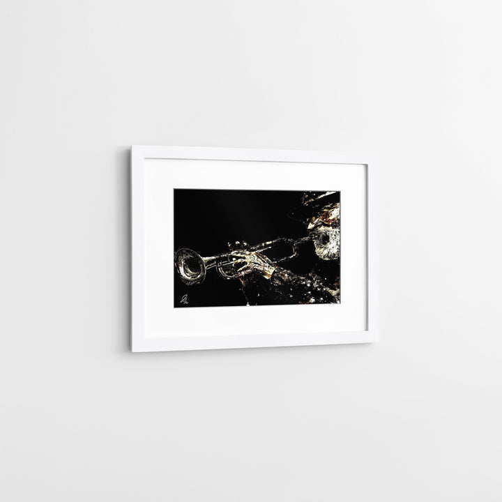 Ashes 2 Ashes Music Wall Art Canvas Print Side View White Frame