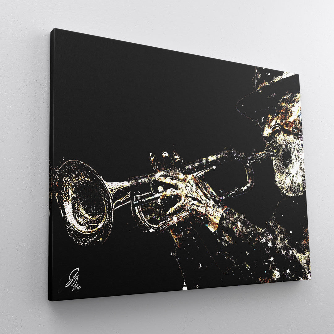 Ashes 2 Ashes Music Wall Art Canvas Print Side View Wrapped