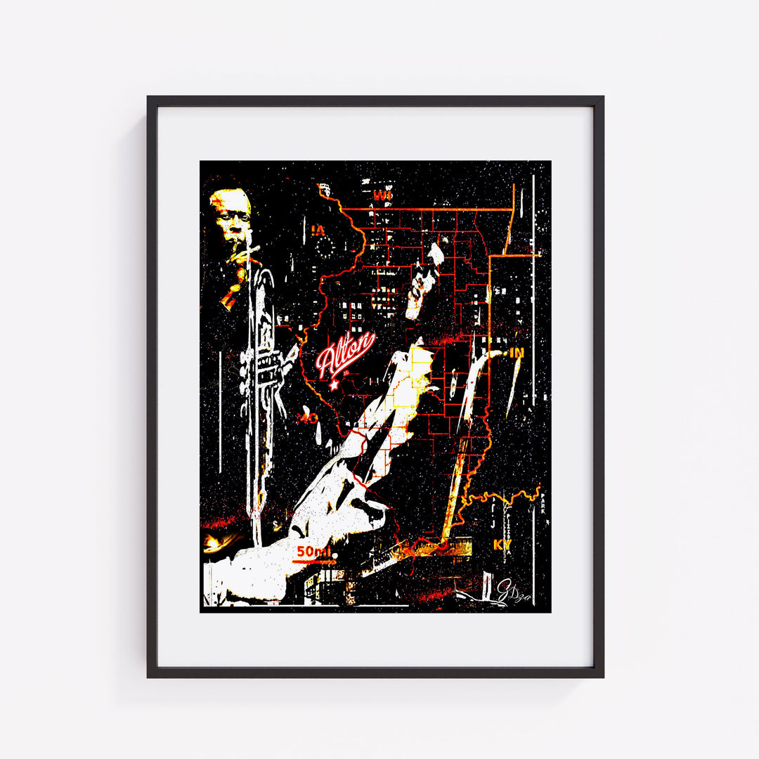 Miles Davis Music Wall Art Canvas Print Front View
