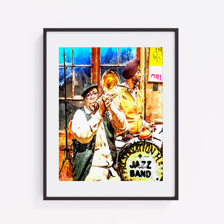 Preservation Hall Series 2 New Orleans Wall Art Canvas Print Front View