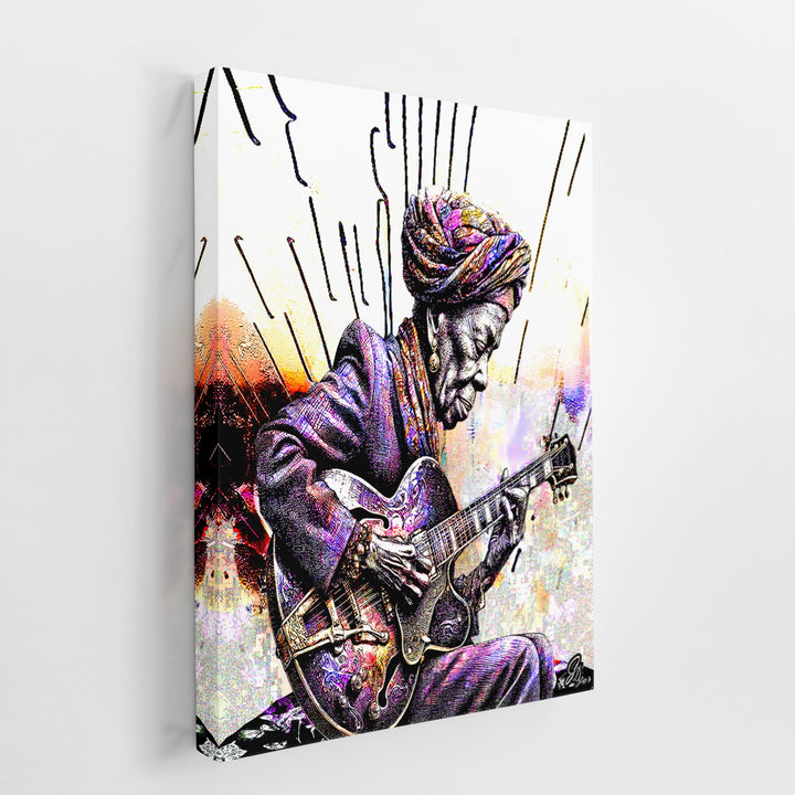 Sister Soweto African American Wall Art Canvas Print Side View Wrapped