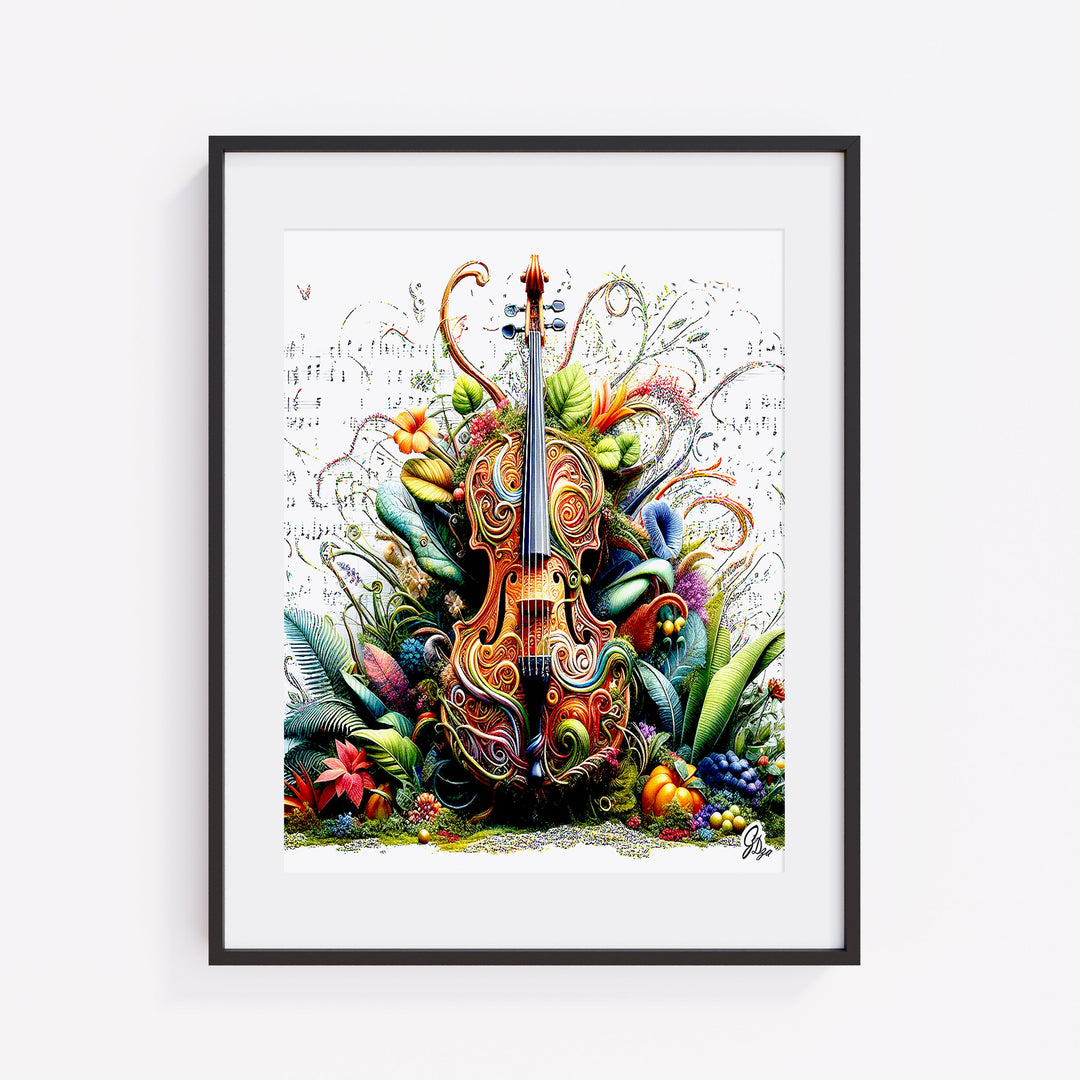 The Secret Life of Plants Music Wall Art Canvas Print Front View